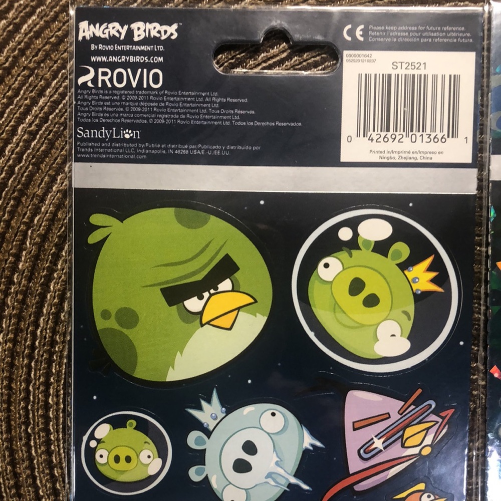 Angry Birds Space Stickers - Picture 4 of 5
